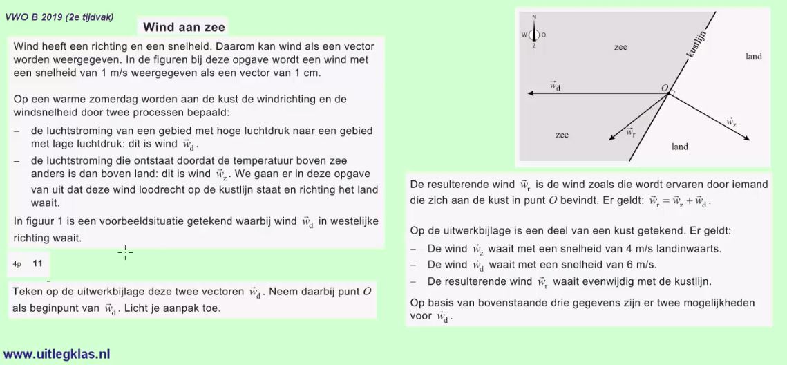 Vectoren en bewegingsvergelijkingen Opgave 65