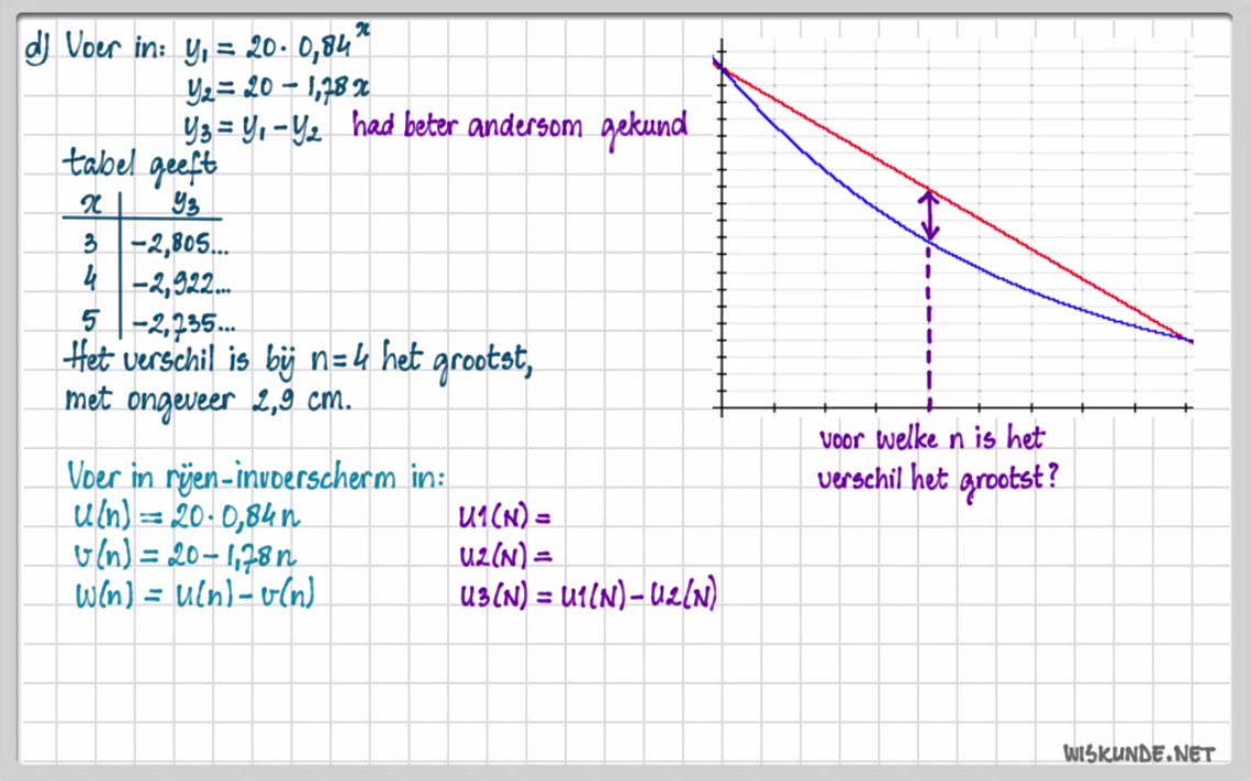 Combinatoriek en rijen opgave 15