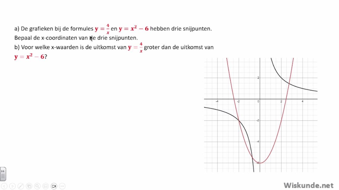 Groter of kleiner Opgave 31