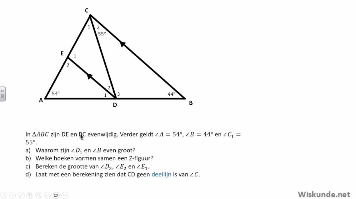 Rekenen met hoeken Opgave 5