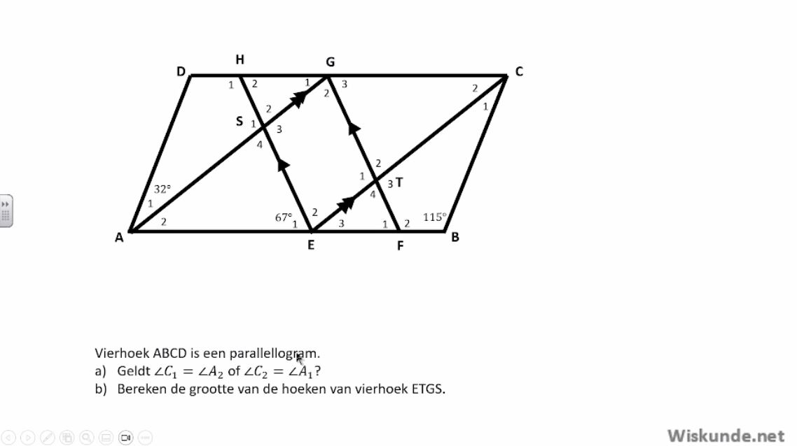 Rekenen met hoeken Opgave 8