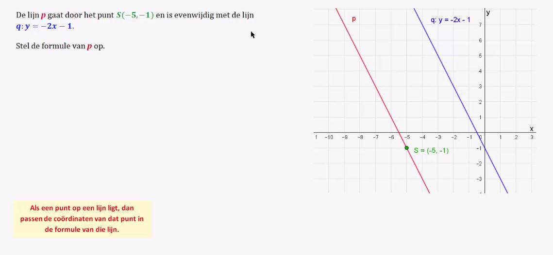 Lineaire formules Opgave 23