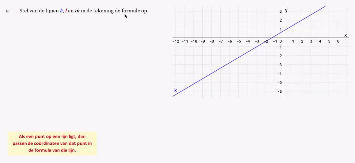 Lineaire formules Opgave 26