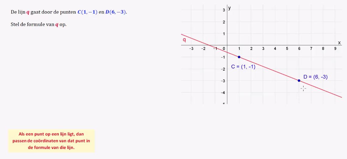 Lineaire formules Opgave 27