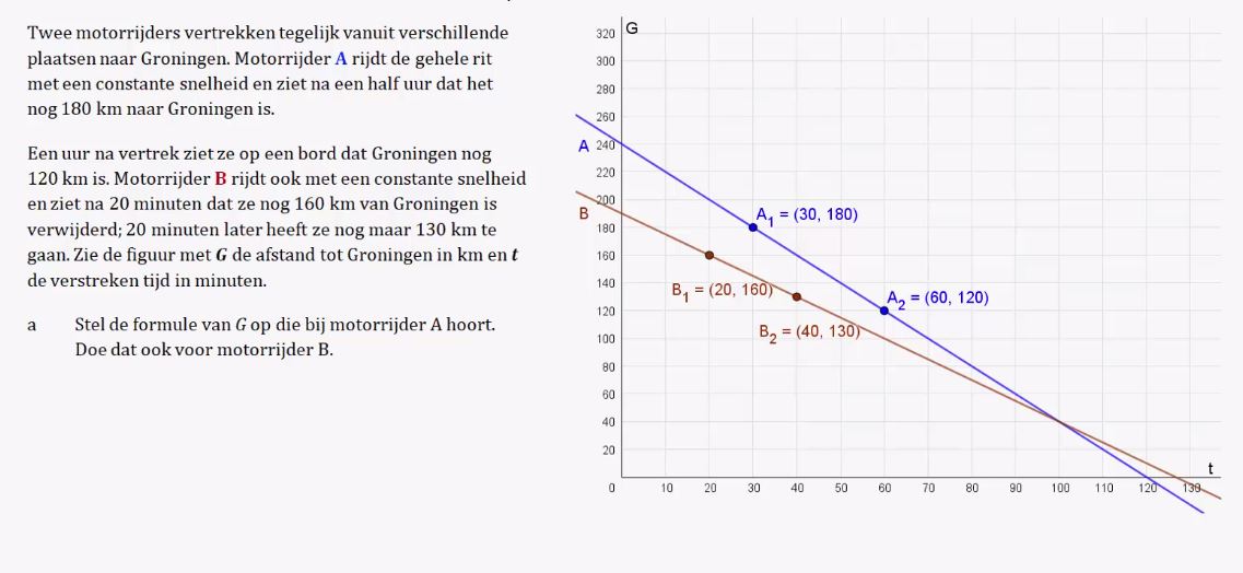 Lineaire formules Opgave 32