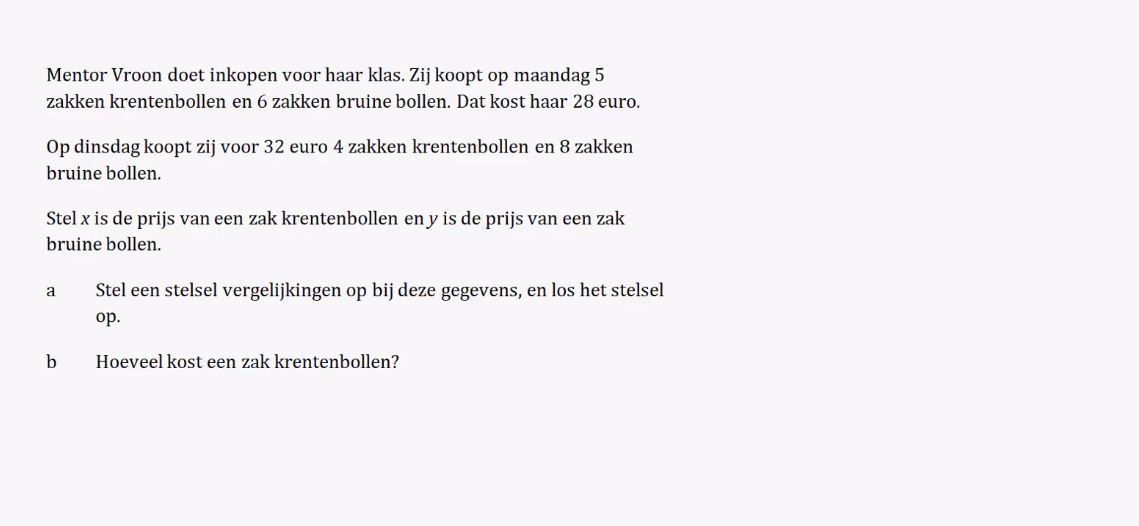 Diagnostische toets Opgave 15