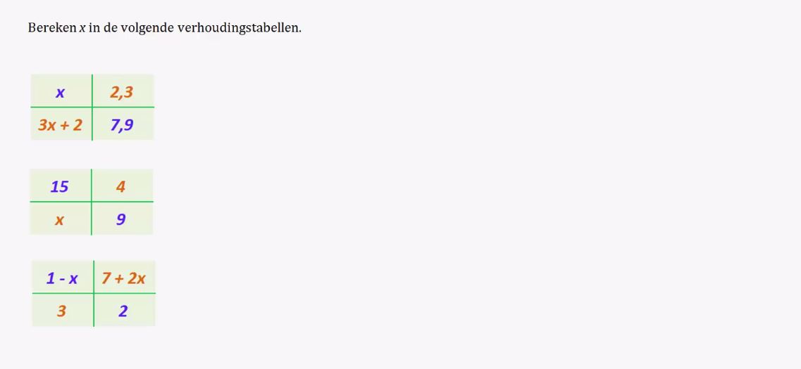 Kruisproducten en parallelprojectie opgave 6