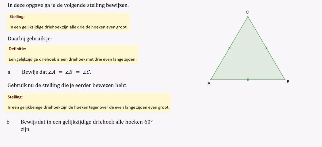 Bewijzen met gelijkvormigheid Opgave 50