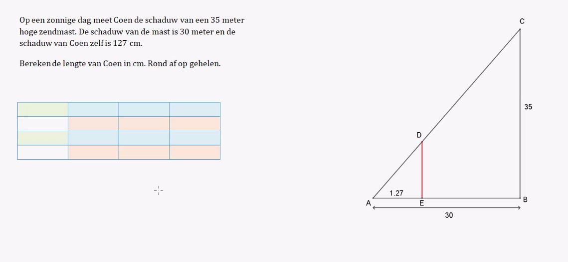 Diagnostische toets opgave 4