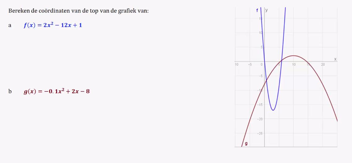 Diagnostische toets Opgave 9