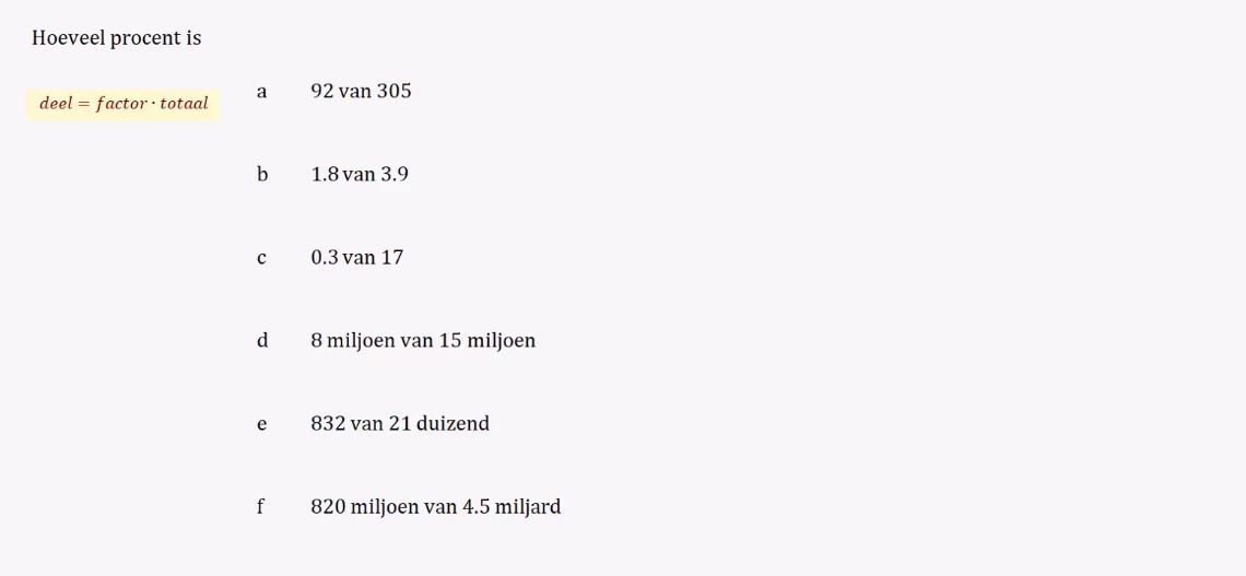 Voorkennis Opgave 5