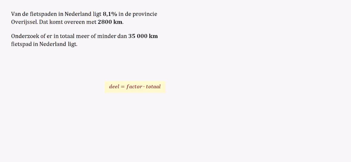 Rekenen met procenten Opgave 31