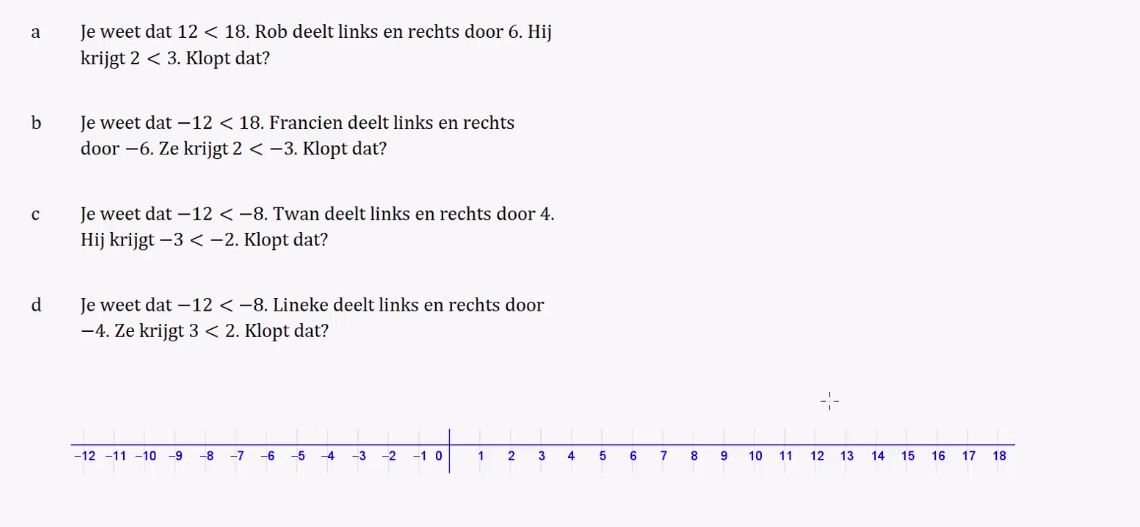 Lineaire ongelijkheden Opgave 29
