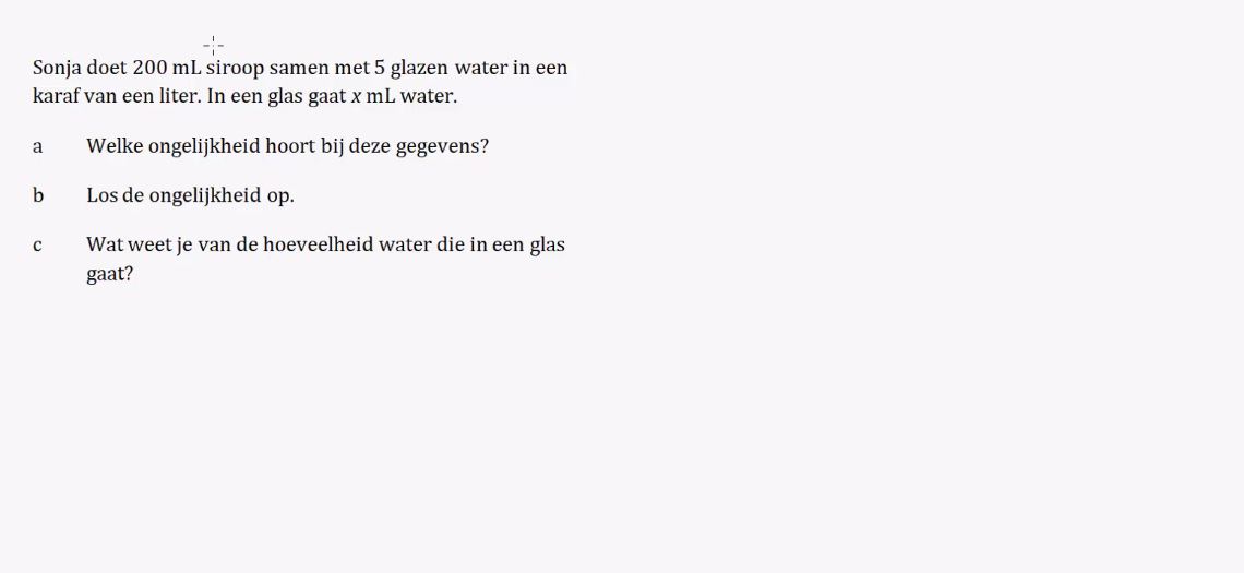 Lineaire ongelijkheden Opgave 35