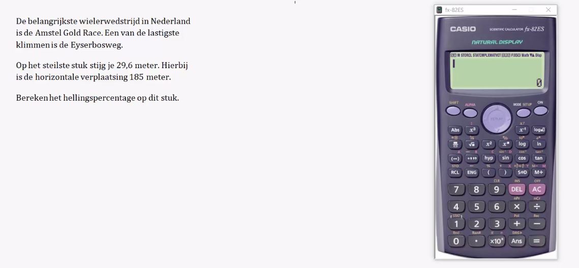Hellingsgetal Opgave 44