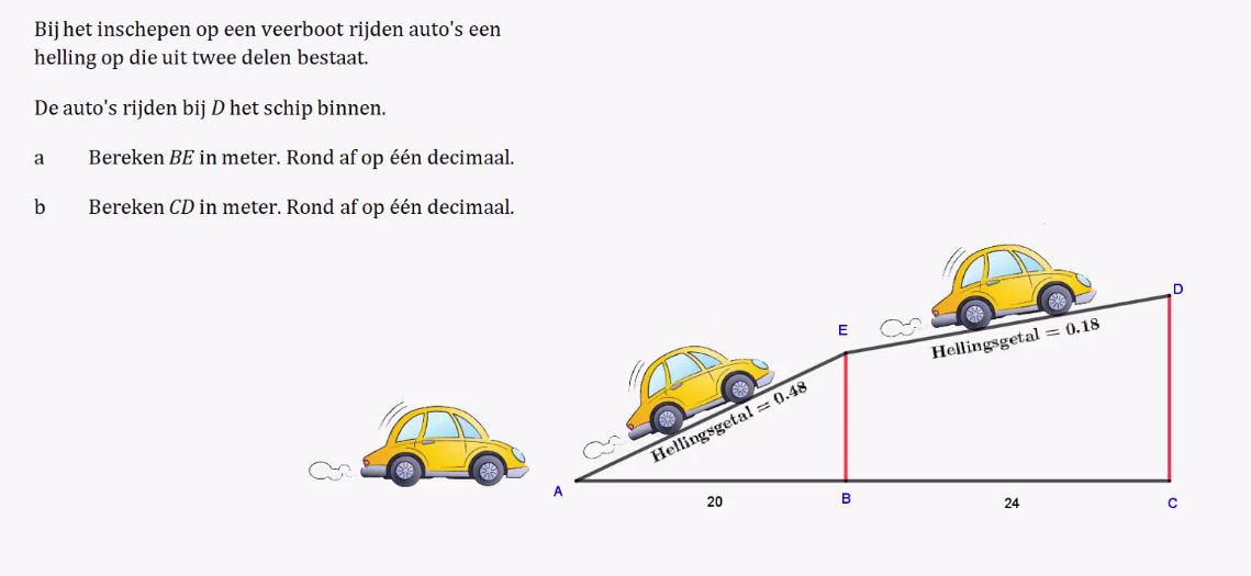 Diagnostische toets opgave 9