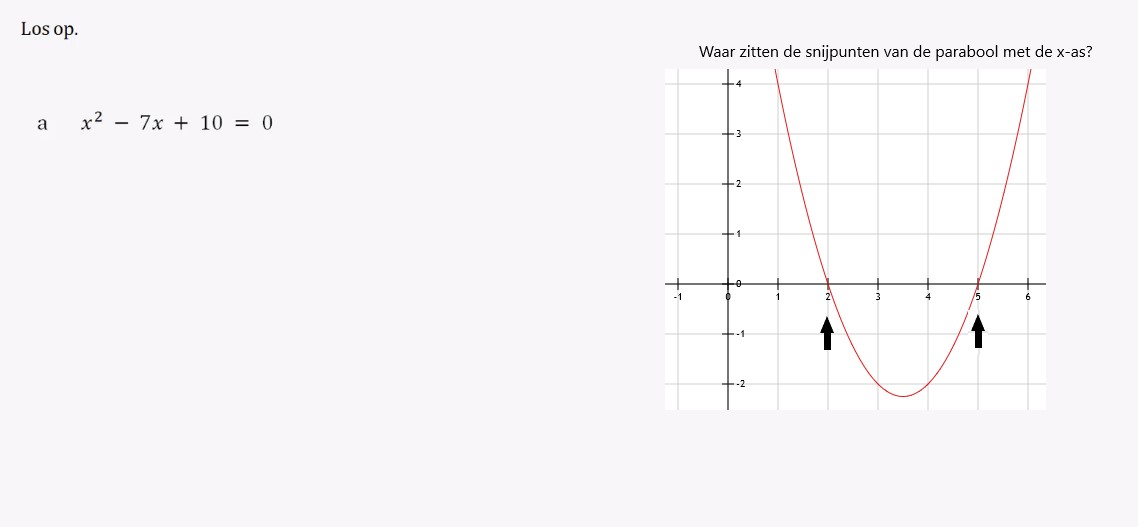 Kwadratische vergelijkingen Opgave 31