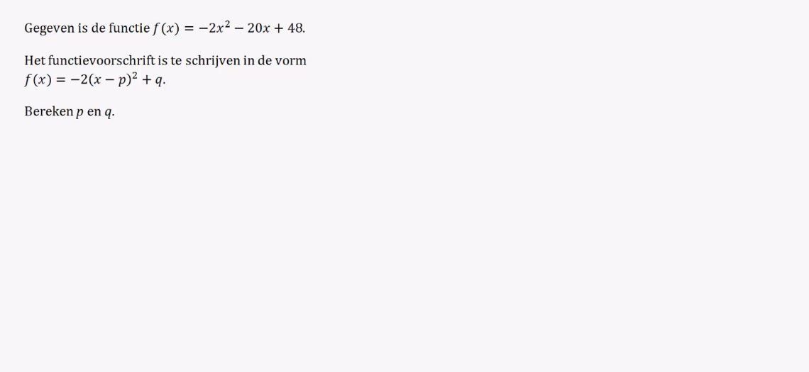 Grafieken veranderen Opgave 70