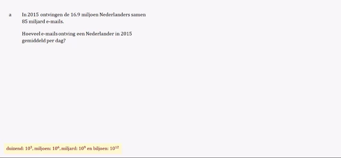 Cijfermateriaal Opgave 8