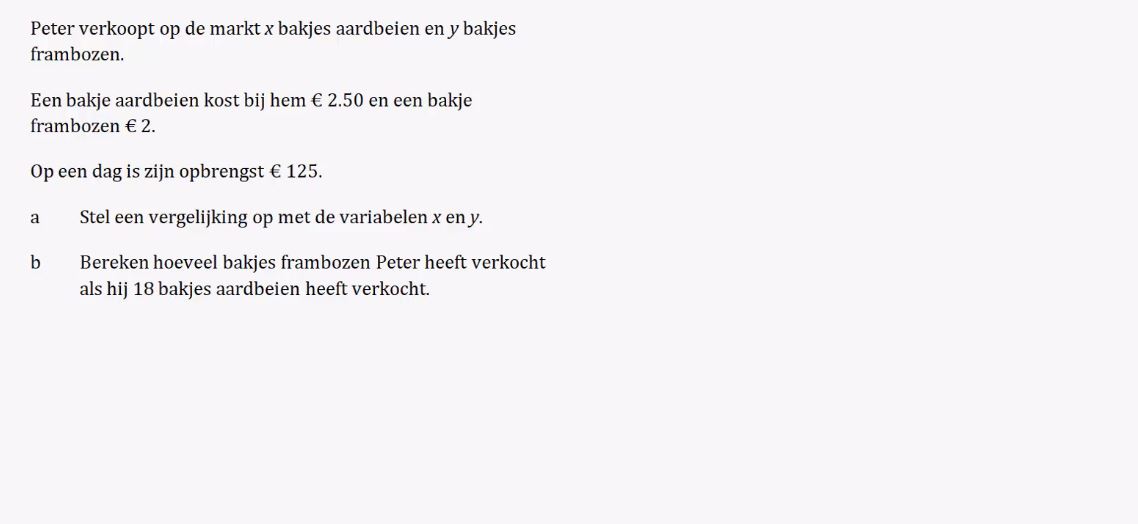 Diagnostische toets Opgave 12