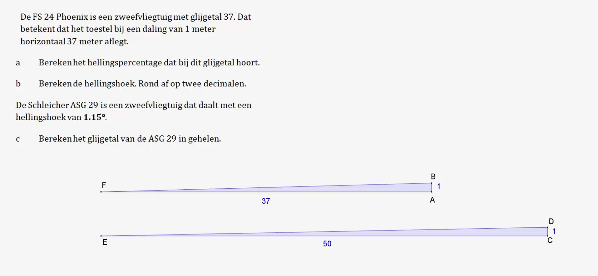 Gemengde opgaven Opgave 7