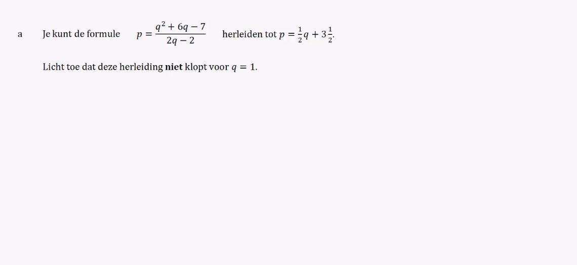 Breuken herleiden Opgave 15