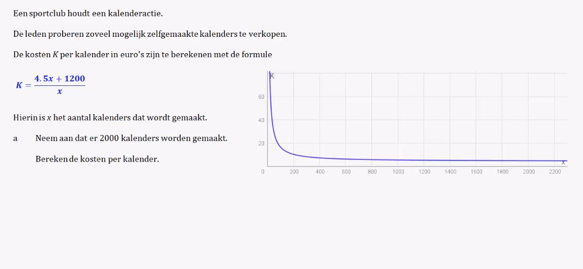 Gebroken vergelijkingen Opgave 30