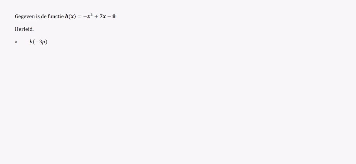 Substitueren Opgave 58