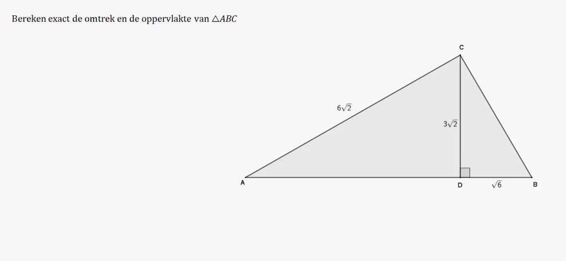 Gemengde opgaven Opgave 6
