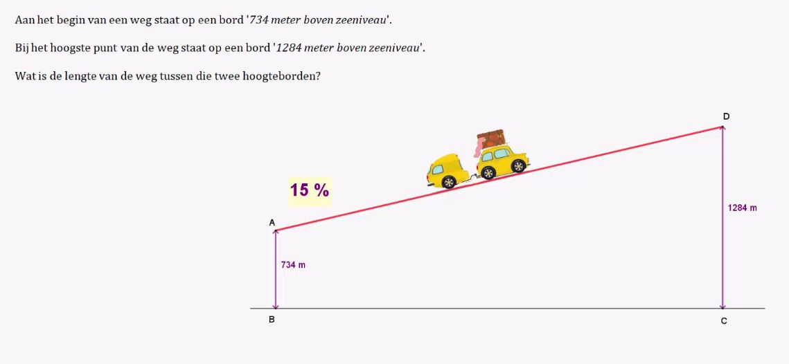 Berekeningen met goniometrie opgave 64