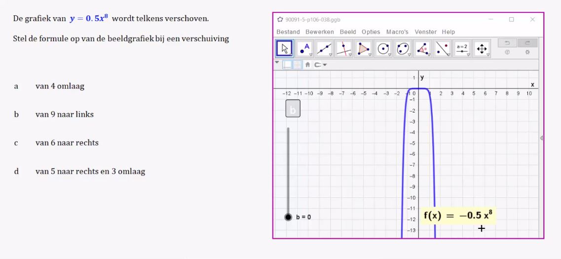 Machtsfuncties opgave 38