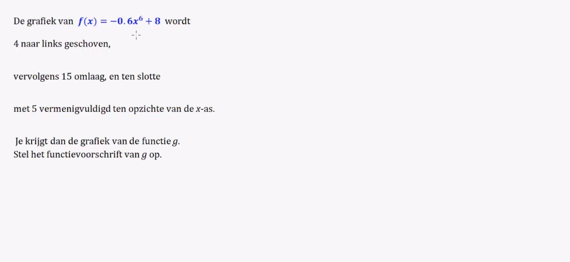 Machtsfuncties opgave 43
