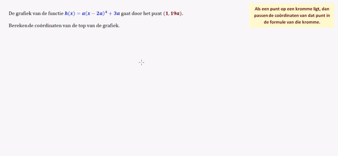 Hogeremachtsvergelijkingen Opgave 66