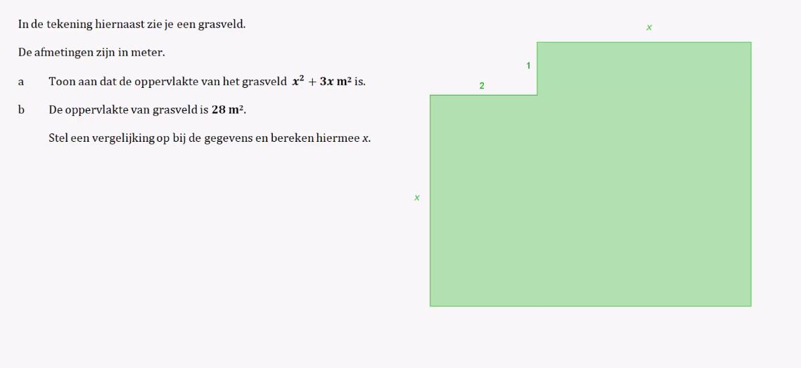 Diagnostische toets opgave 8
