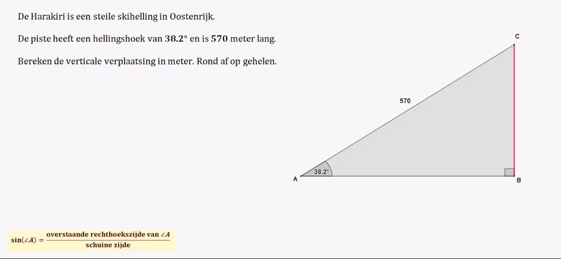 De sinus opgave 26
