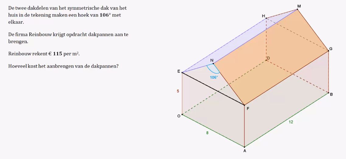 Goniometrische verhoudingen opgave 49