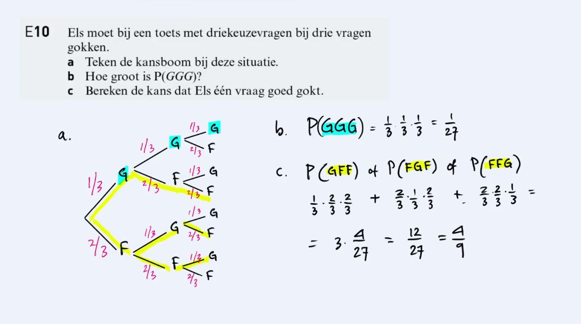 Samenvatting leerdoelen | Extra oefening Opgave 10