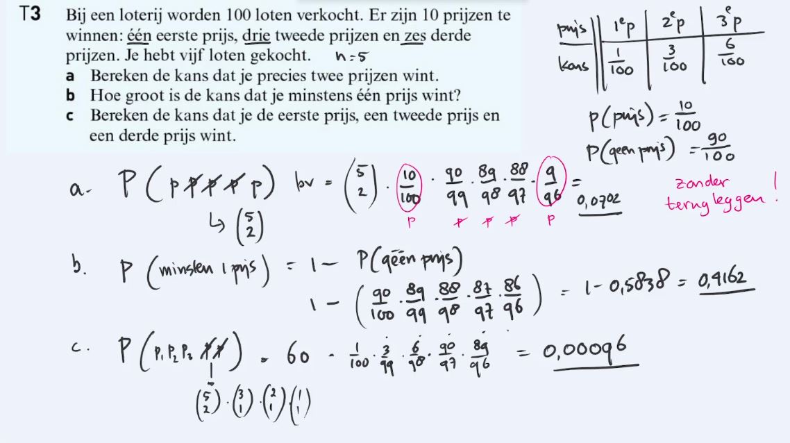 Test jezelf Opgave 3