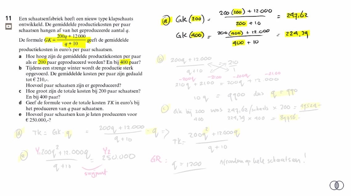 Gebroken formules Opgave 11