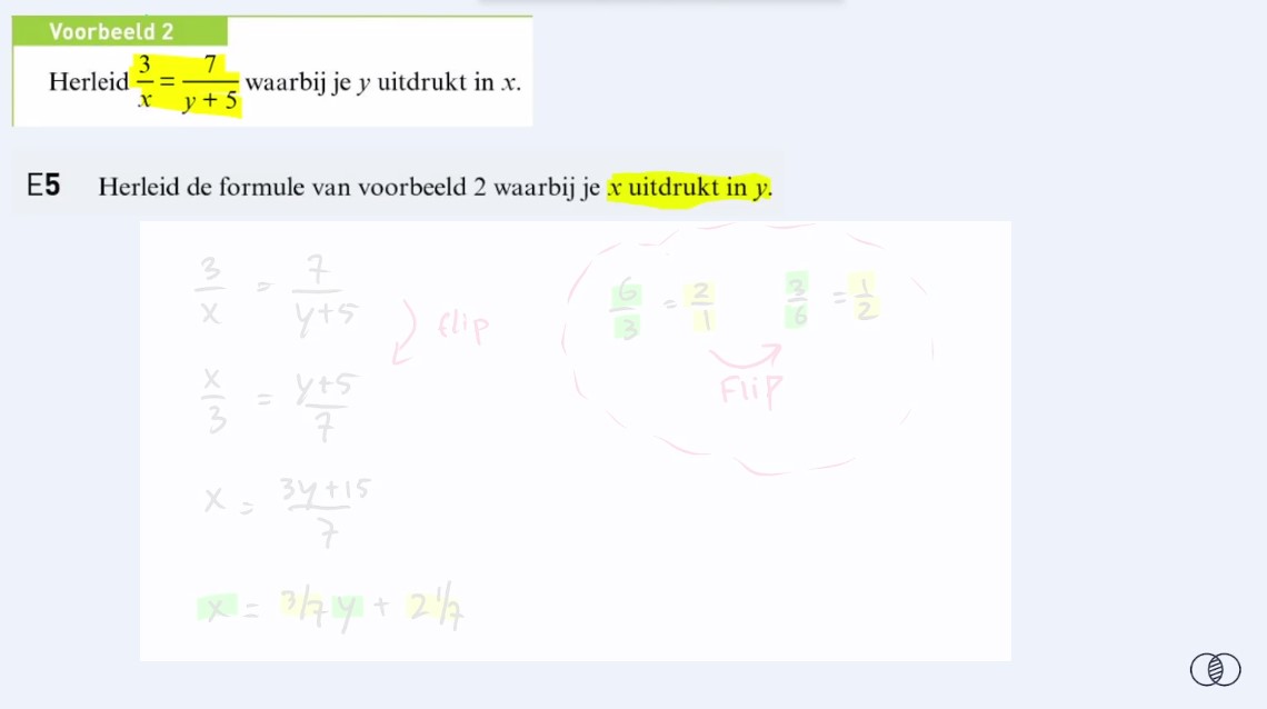 Samenvatting leerdoelen | Extra oefening Opgave 5