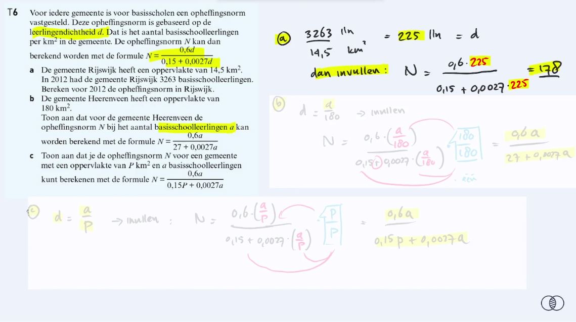 Test jezelf Opgave 6