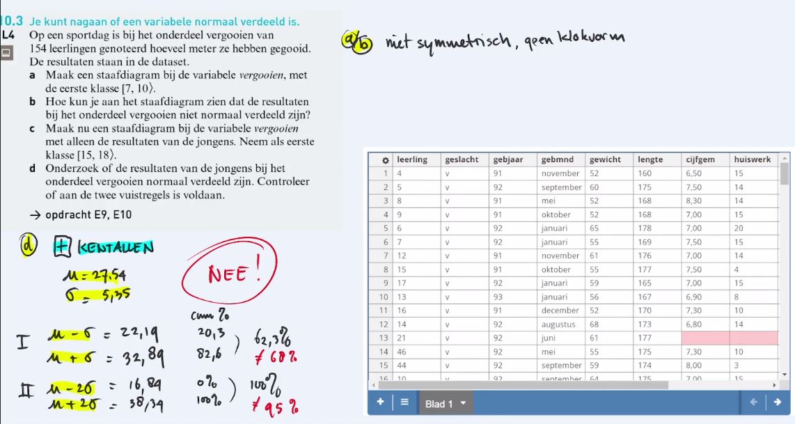 Leerdoelen bereikt? Opgave 4
