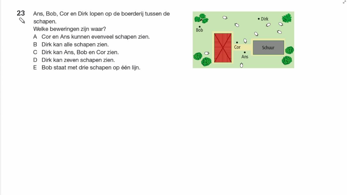 Kijklijnen Opgave 23