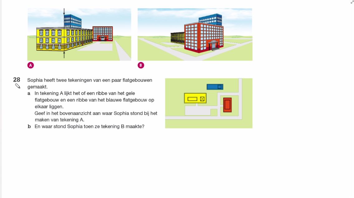 Waar sta je? Opgave 28