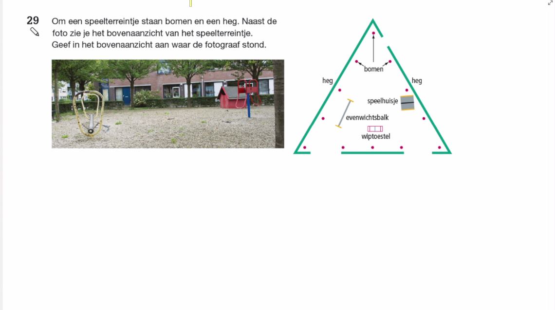 Waar sta je? Opgave 29