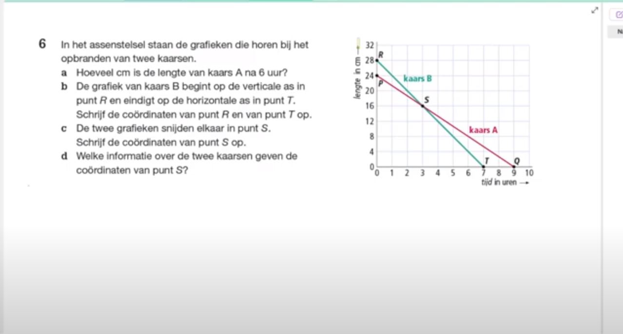 Coördinaten Opgave 6