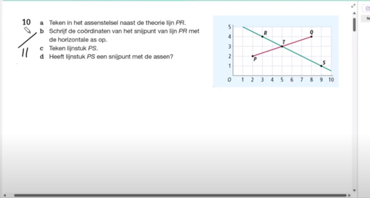 Werken met coördinaten opgave 10