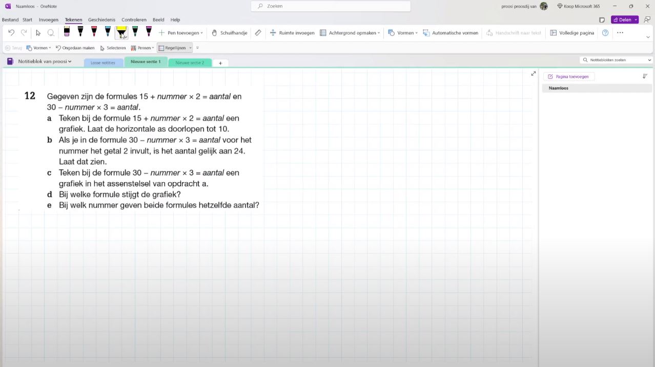 Grafieken bij formules Opgave 12