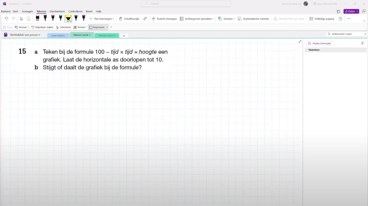 Grafieken bij formules Opgave 15