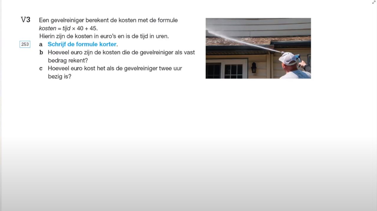 Voorkennis Opgave 3
